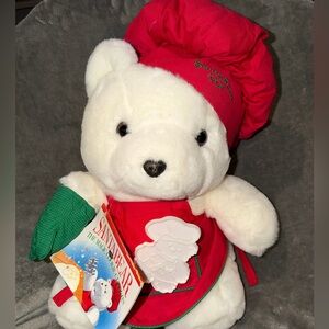 Santa Cookie Bear Baker Dayton Hudson 1991 Cookie Cutter Kmart Christmas